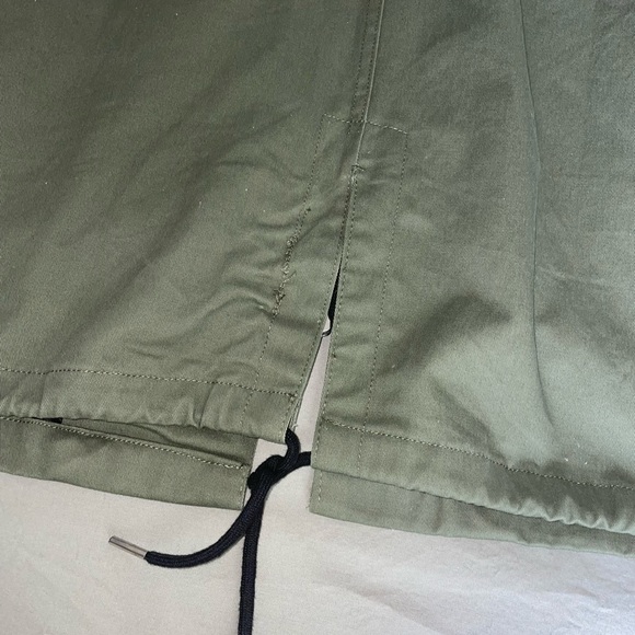 Khaki green Spring duffle coat - Picture 3 of 3